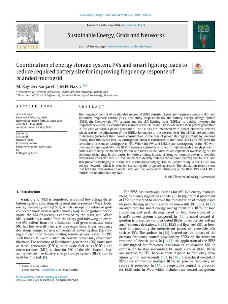 10 1016@j Segan 2020 100357 | PDF | Electrical Engineering | Electricity