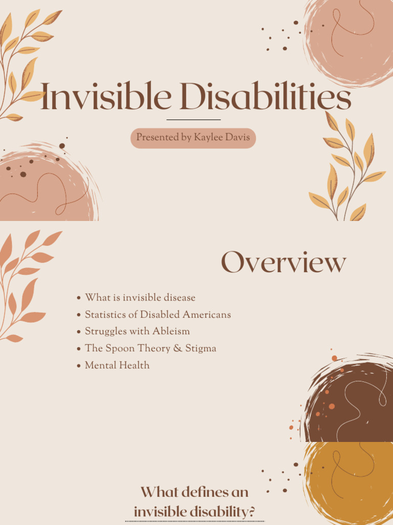 Understanding Invisible Disabilities | PDF