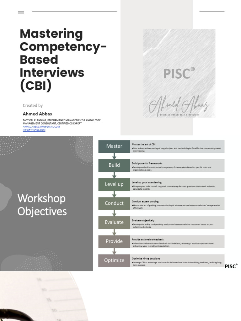 Mastering CBI - Ahmed Abbas | PDF | Competence (Human Resources ...