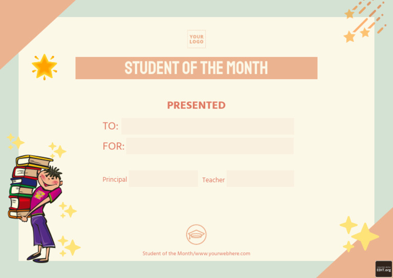 Student of The Month: For: TO | PDF