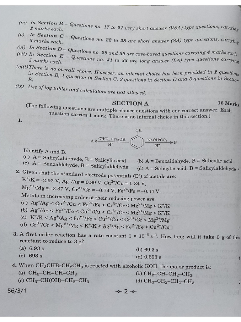 Mock Test 3 | PDF