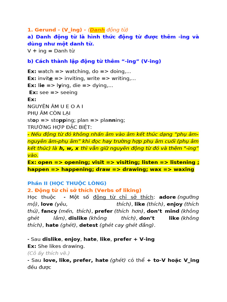 Unit 1 L P 8 Sách M I | PDF