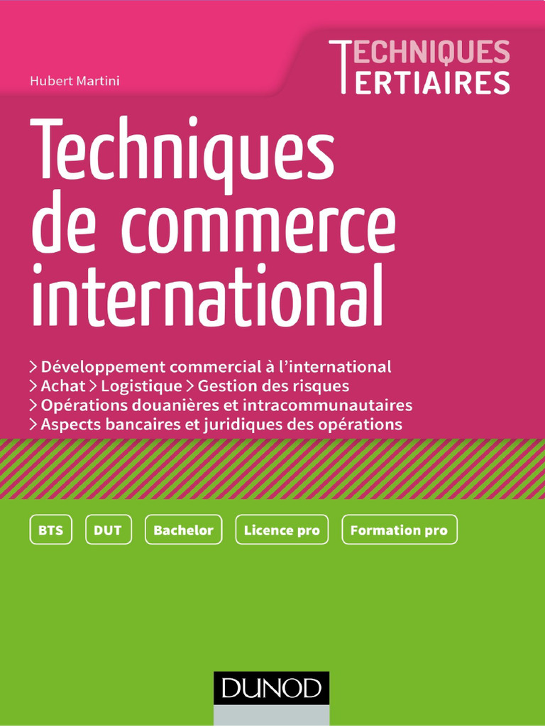 Techniques de Commerce International | PDF