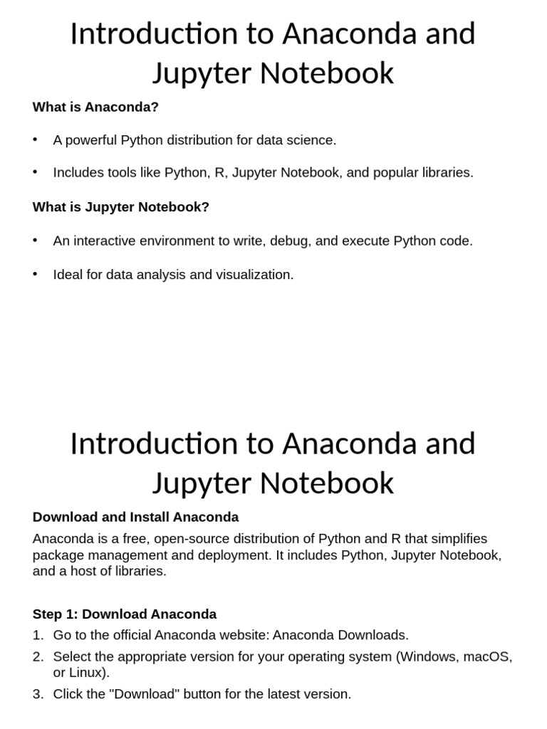 Anaconda_Jupyter_Guide | PDF | Command Line Interface | Python ...