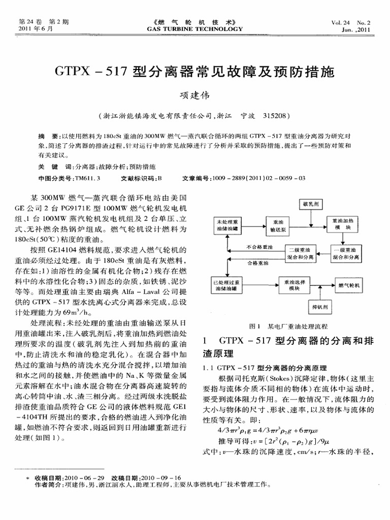 GTPX 517型 | PDF