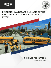 Civic Federation - Financial Landscape Analysis Report of CPS FY2025 FINAL