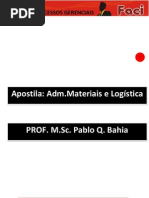 Apostila Logistica CST Processos Gerenciais 2008.II