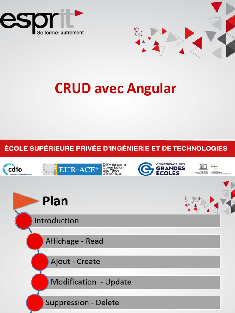 Cours - CRUD Avec Angular | PDF | Informatique | Génie logiciel