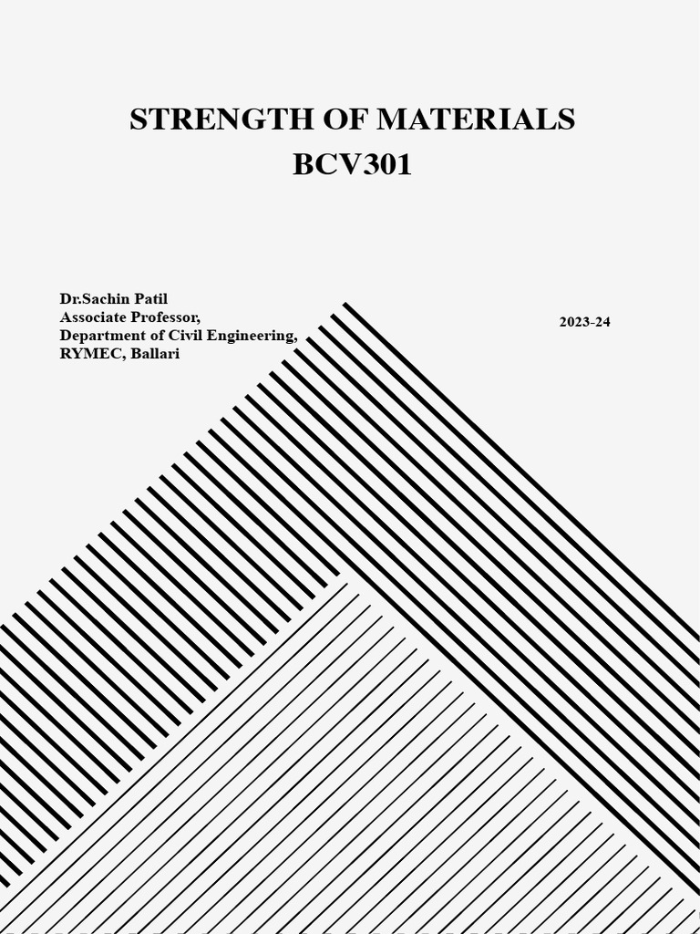 SOM Notes | PDF | Young's Modulus | Ductility