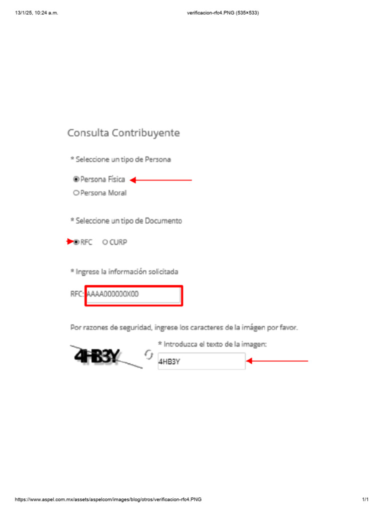 Verificacion rfc4 | PDF