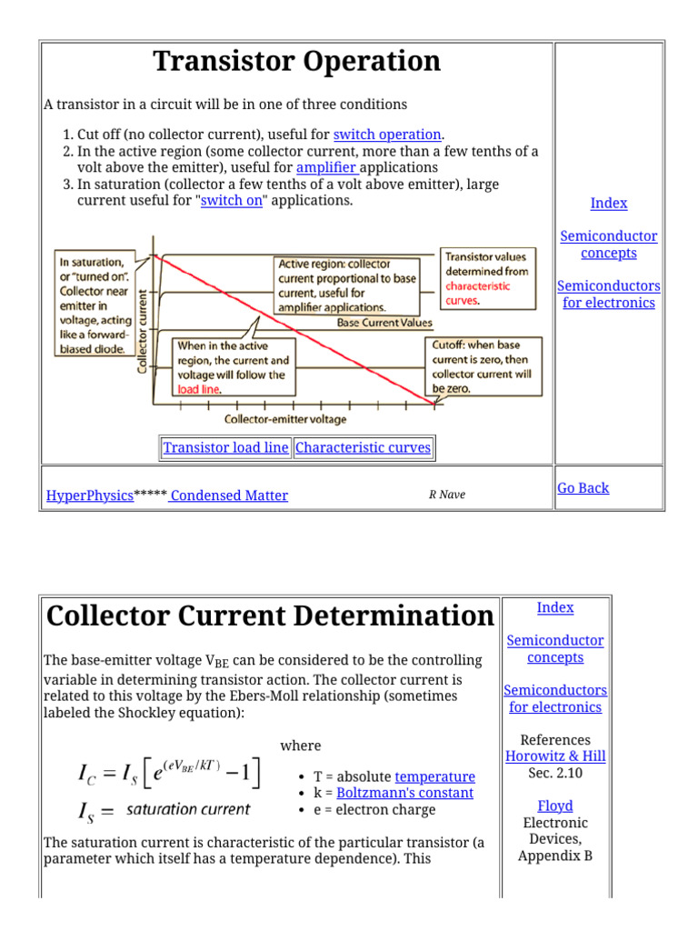 Understanding Transistor Parts and Action | PDF | Transistor ...
