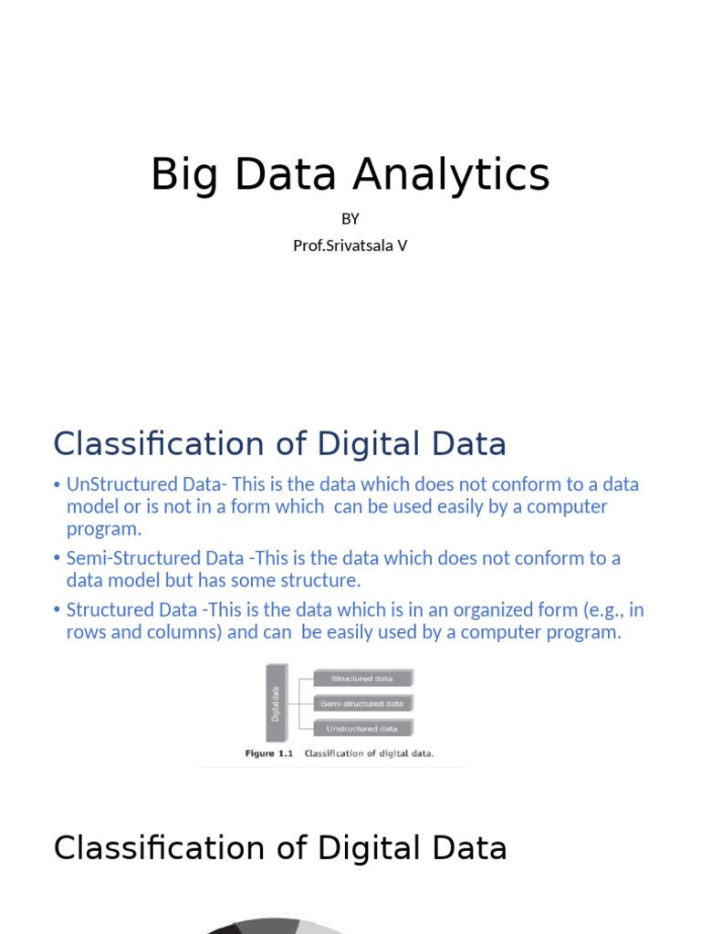 Bigdatanalyticsintro | PDF | No Sql | Big Data