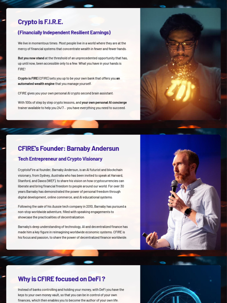 CFIRE Crypto Is FIRE Membership | PDF | Cryptocurrency | Economies