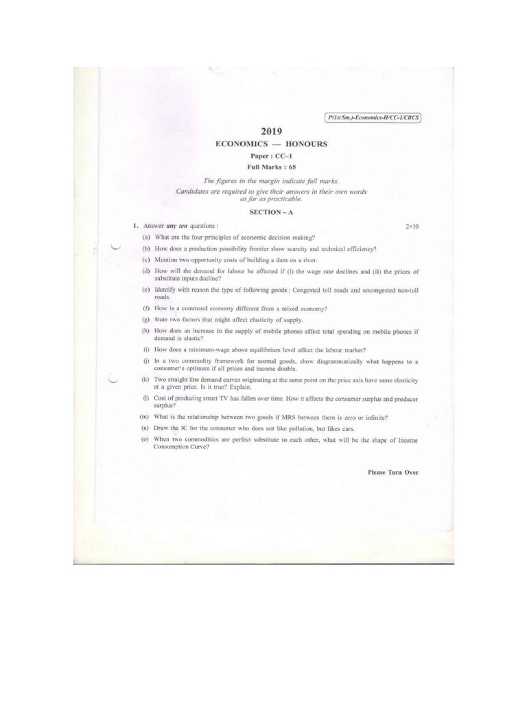 2019 Qs Papers | PDF