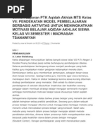 Download PTK Strategi Pembelajaran AQIDAH by   SN81527523 doc pdf