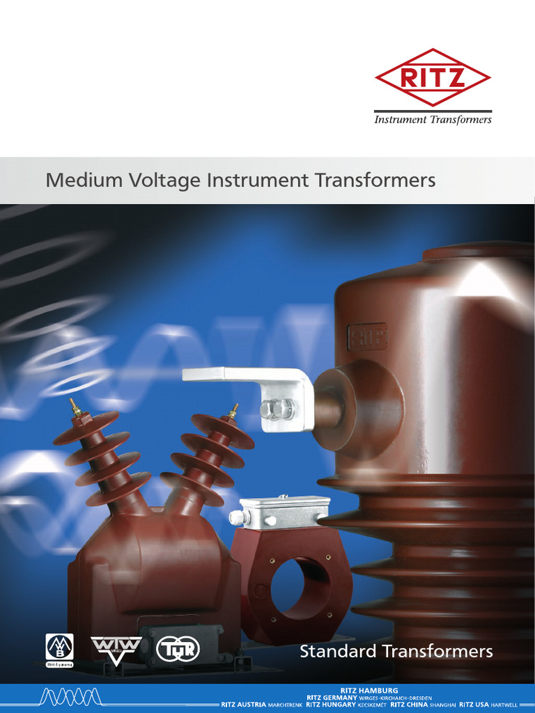 RITZ-Medium Voltage Instrument Transformers Standard ENG 2014 01-1 ...