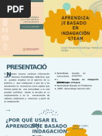 Aprendizaje Basado en Indagación. STEAM Como Enfoque | PDF ...