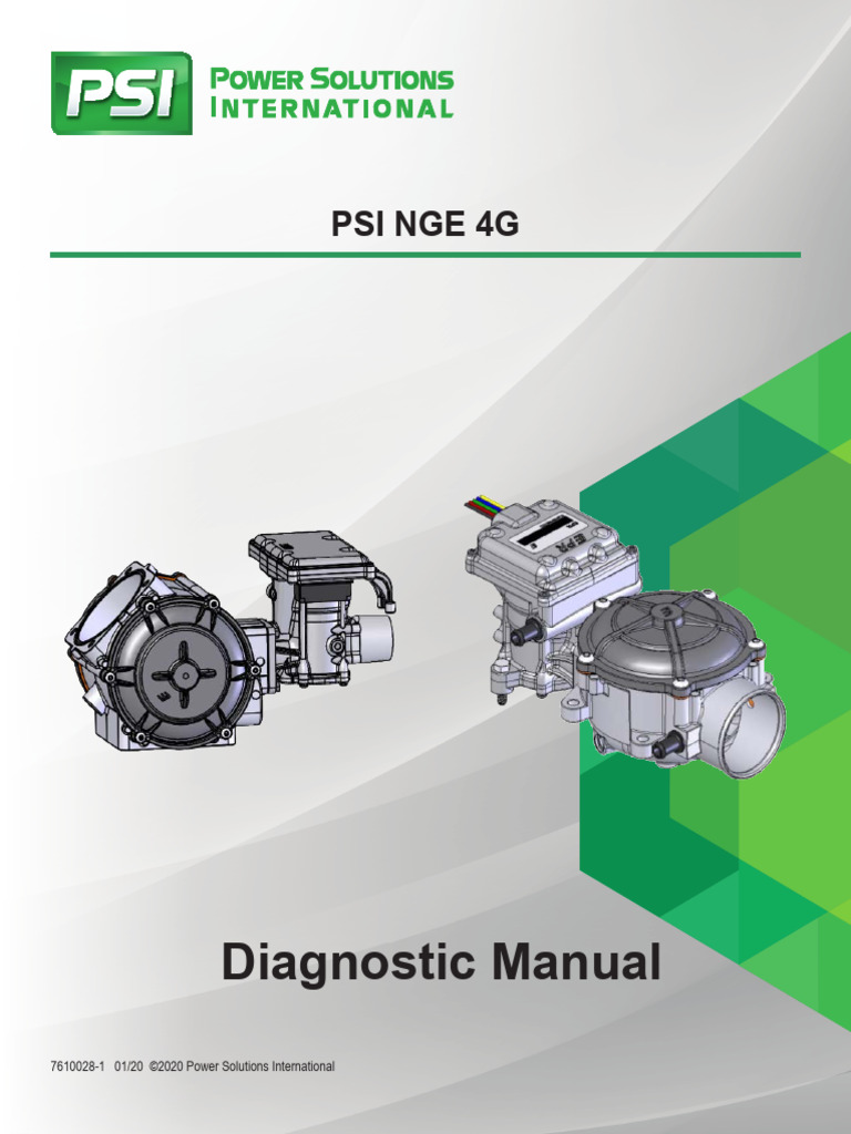 PSI 4G Diagnostic Manual Overview | PDF | Relay | Electrical Engineering