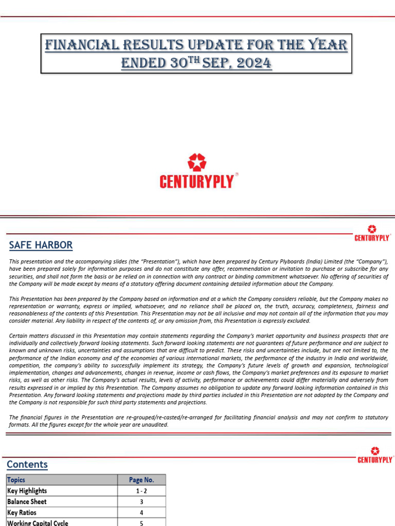 Q2 FY25 Financial Highlights Summary | PDF | Credit | Finance & Money ...