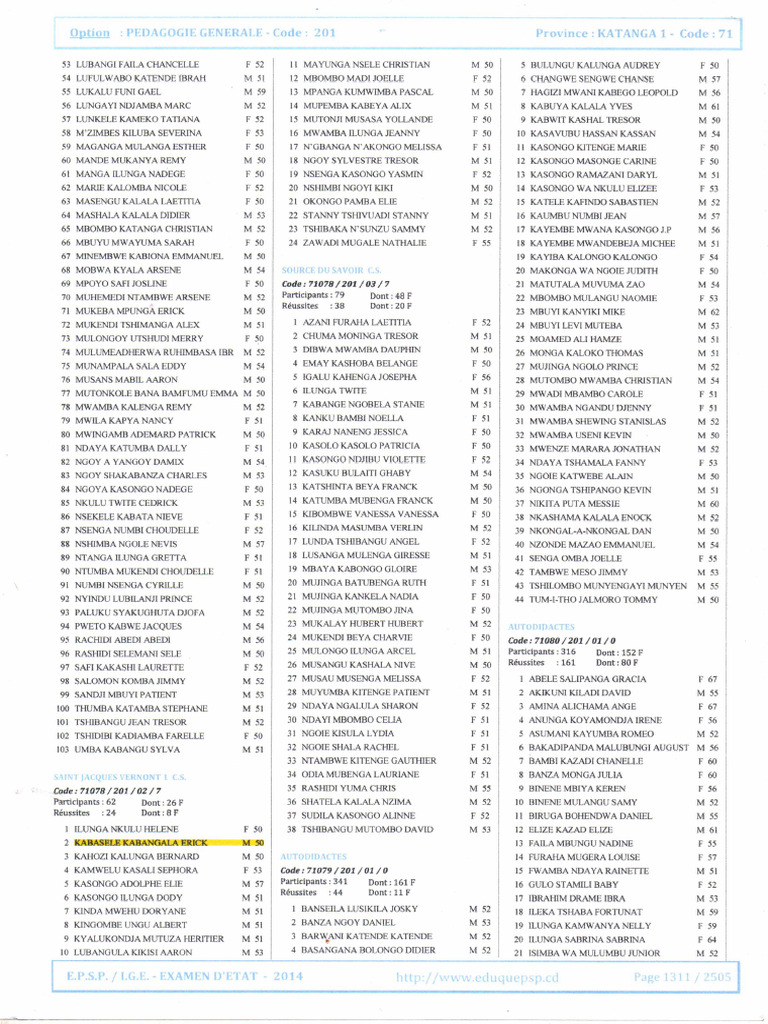 Journal Exetat | PDF