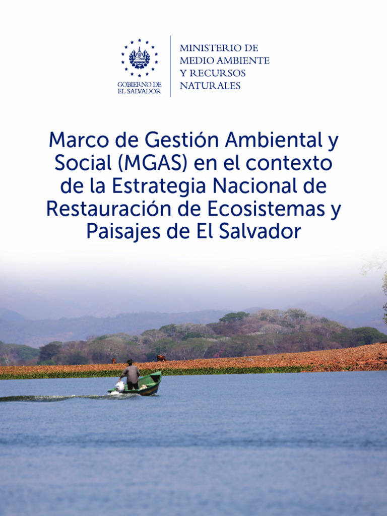 MGAS para Restauración de Ecosistemas en El Salvador | PDF | Entorno ...