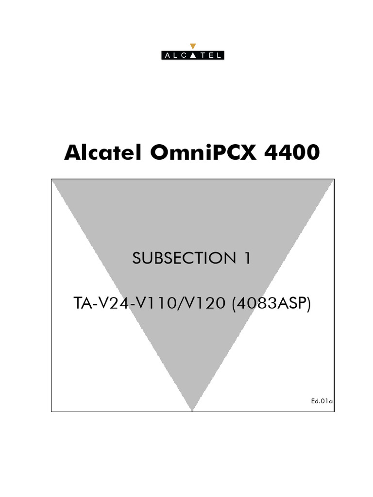 04 01 Ta V24 V110 - V120 - (4083asp) 02 | PDF | Computer Engineering ...