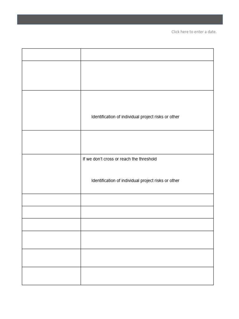 Project Documents Update | PDF | Risk | Risk Management