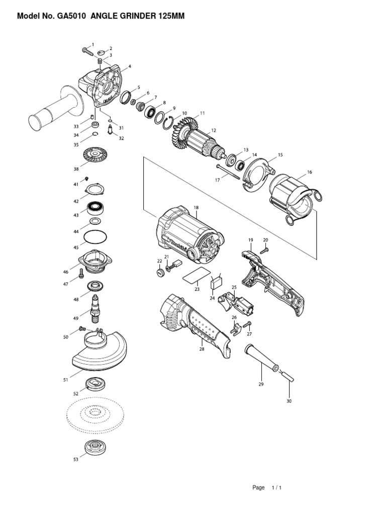 Ga5010 pd pdf tools manufactured goods