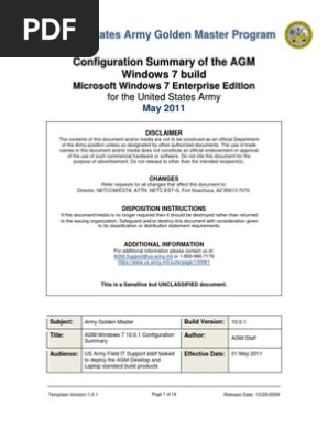 Agm Win7 10 0 1 Configuration Summary Antivirus Software