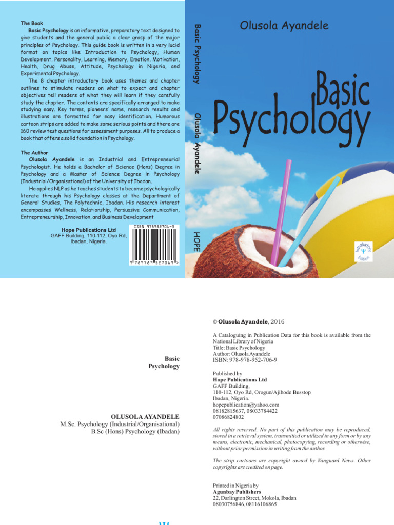 Basic Psychologyextracts | PDF | Psychology | Developmental Psychology