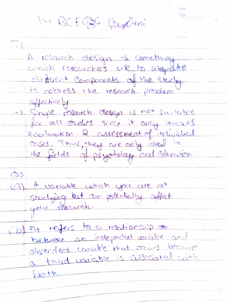 Class Notes | PDF