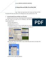 Download Tutorial Slide Design Microsoft Office Power Point 2010 by YohanesGabriel Blitar SN81533485 doc pdf