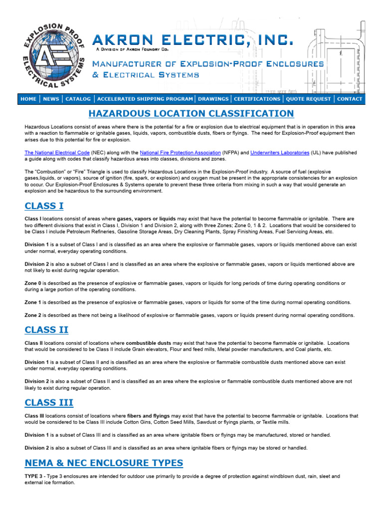 Explosion-Proof Enclosures Guide | PDF | Industrial Processes | Energy ...