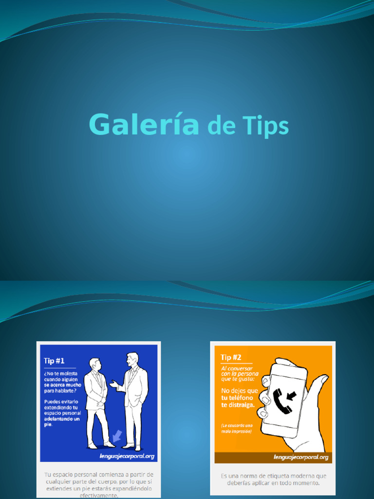 Galería de Tips | PDF
