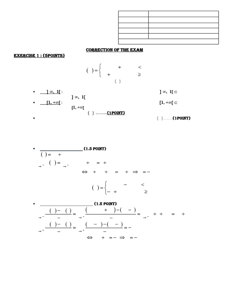Exam Solutions for Pharmacy Students | PDF | Function (Mathematics ...