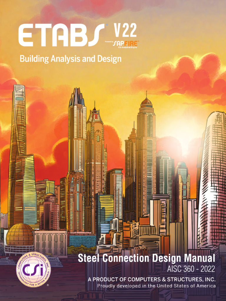 AISC 360-22 Steel Connection Design Manual | PDF | Beam (Structure ...