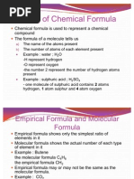 Chemical Formulae and Equations Part 2