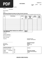 Nota Minta 2025 | PDF