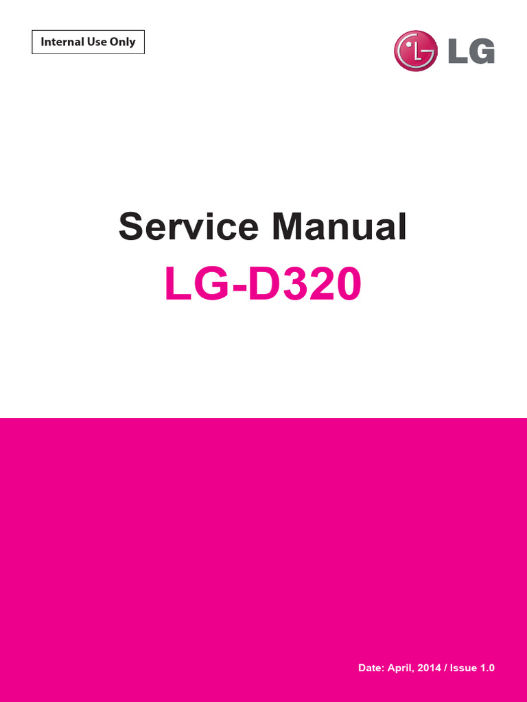 LG-D320_SVC_ENG_140407 | PDF | Telephone | Smartphone