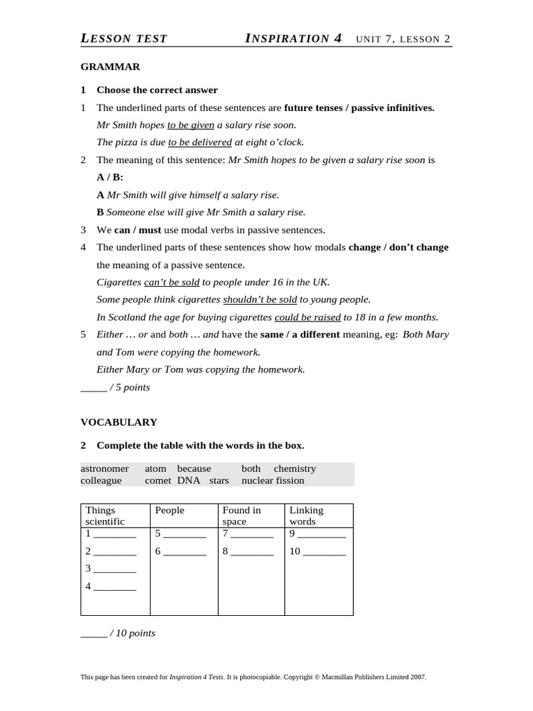 Unit 7 lesson 2 pdf verb linguistic typology