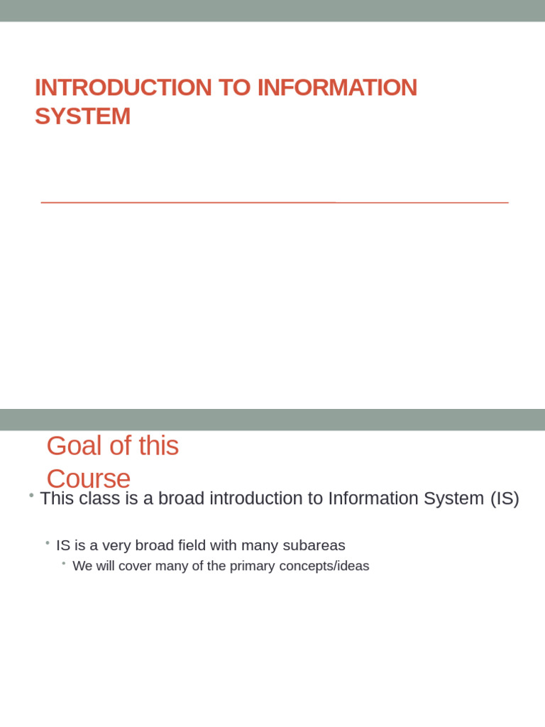 Introduction to Information Systems | PDF | Computer Hardware | Information