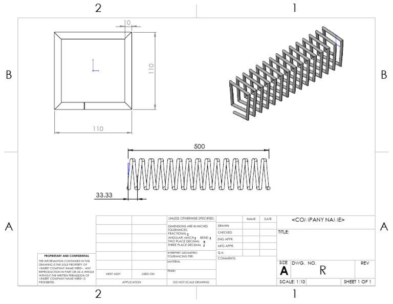 Geometric Tolerancing Drawing Guidelines | PDF
