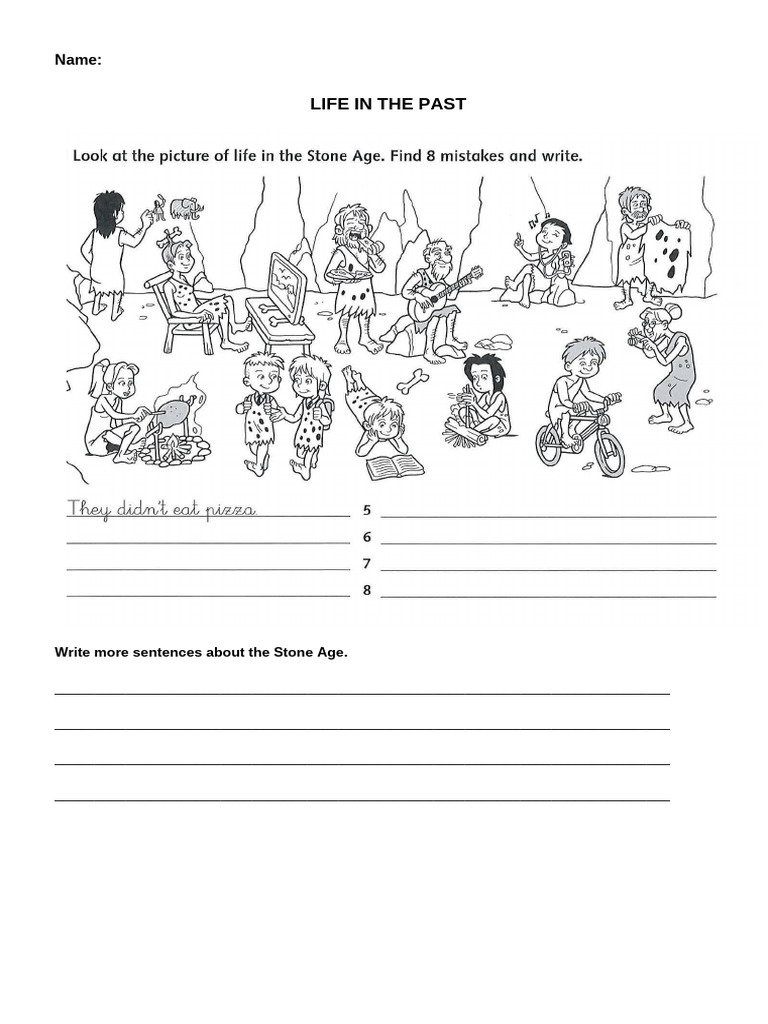 Mini Dossier: Life in the Past | PDF