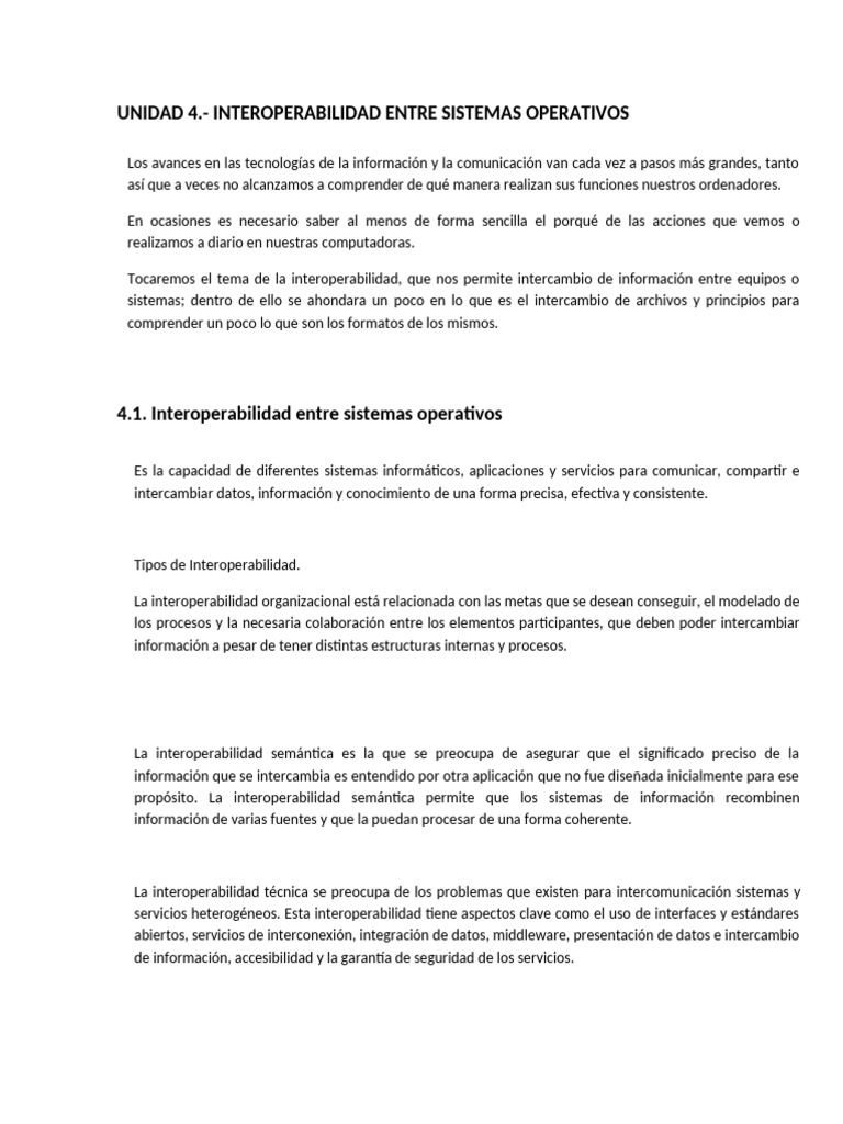 Unidad 4 | PDF | Tecnologías de la información | Ciencias de la Computación