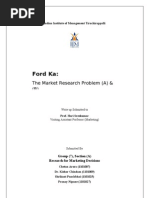 Download Case 9 - Ford Ka A  B by Kishor Chindam SN81538787 doc pdf