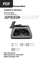 Download Schumacher Battery Charger SC-8020A by scotpig SN81538988 doc pdf