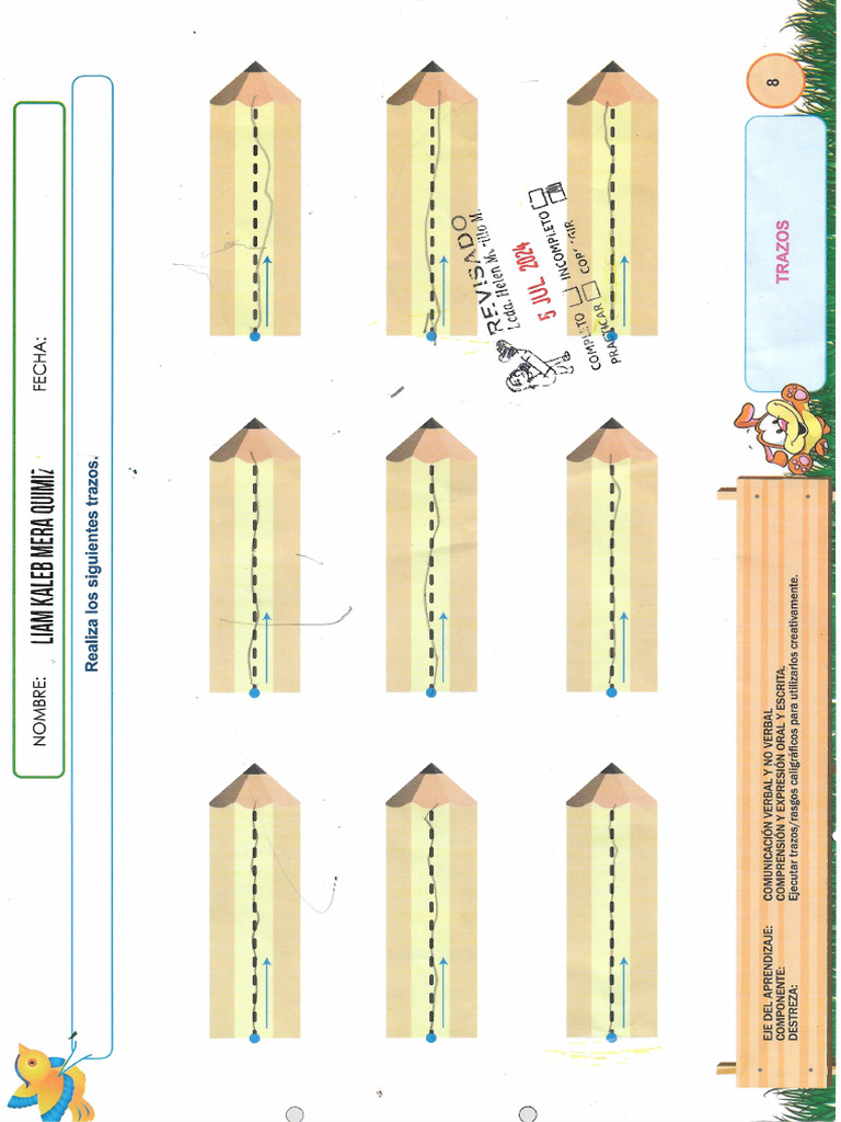 Trazo Línea Horizontal | PDF