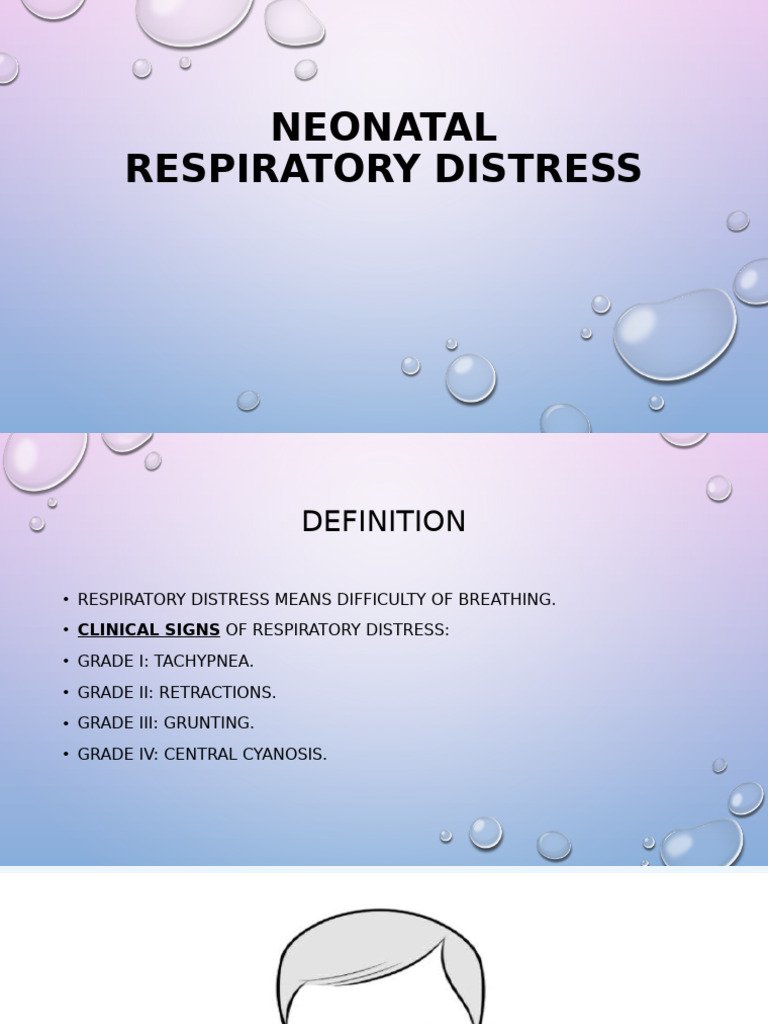 Neonatal Respiratory Distress | PDF | Respiratory Diseases | Lung