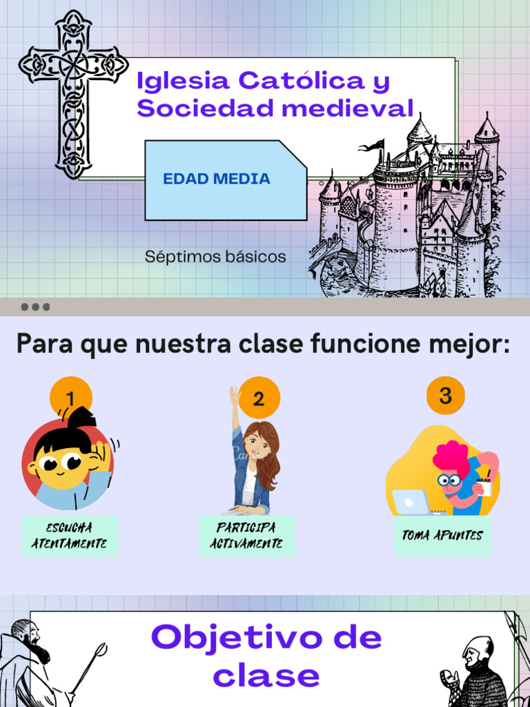 Rol de la Iglesia en la Edad Media | PDF | Edades medias | Iglesia Católica