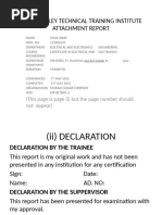 Attachment Report Writing Guide | PDF